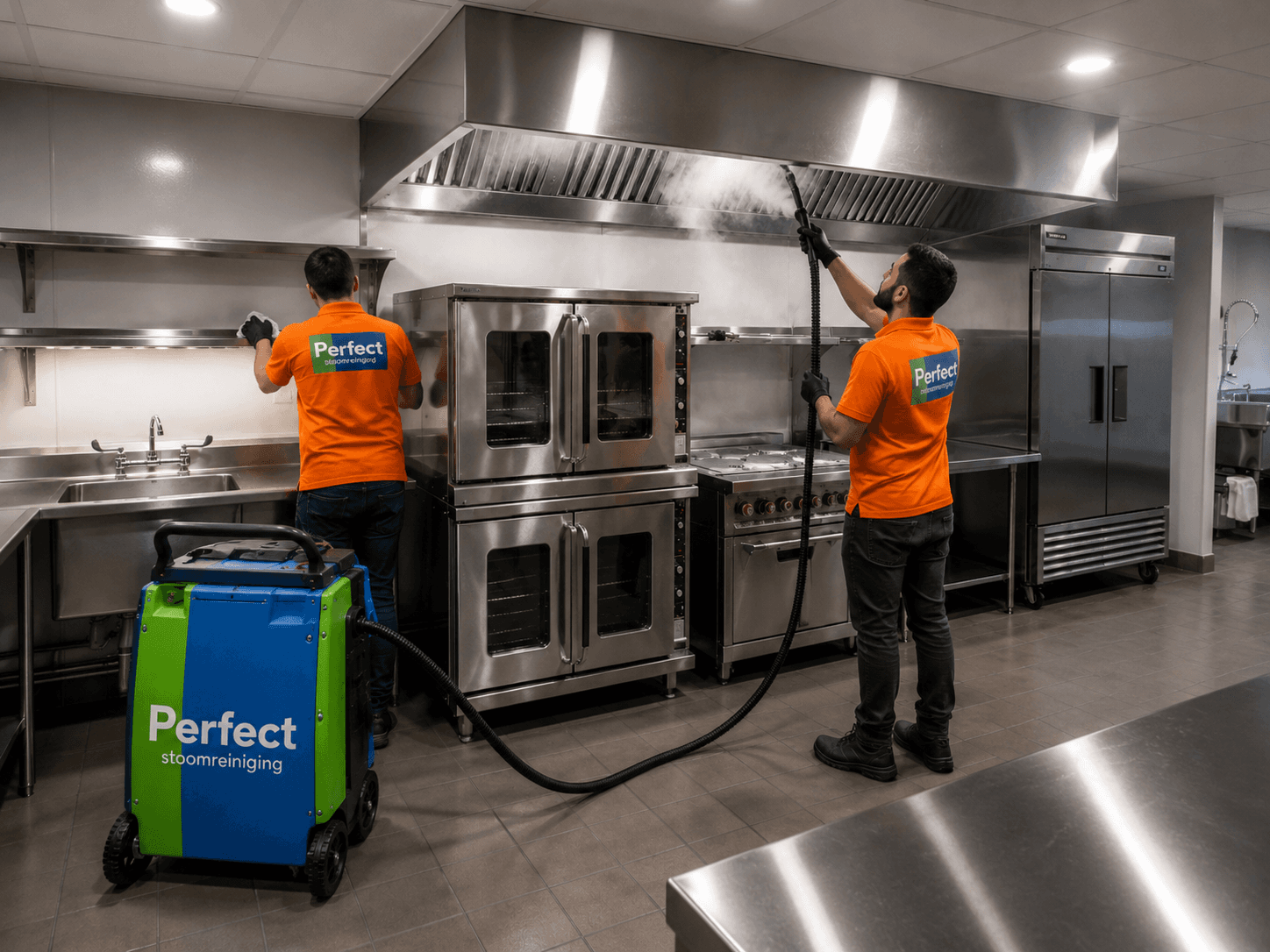 Keuken stoomreiniging